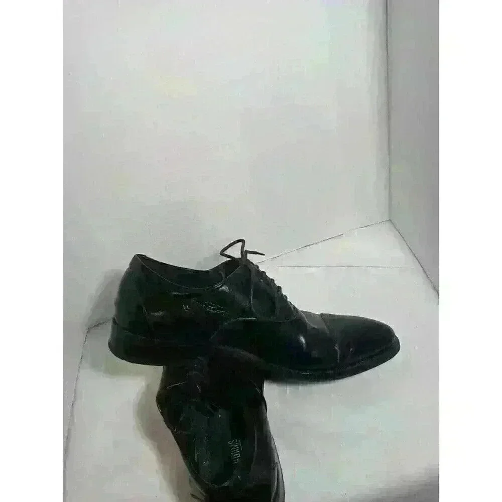 Stacy Adams Kordell Cap Toe‎ Oxford 24919-001 10.5M Mens Black